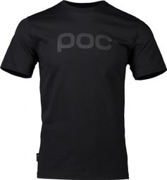 T-Shirt Poc Logo Nero Uranium