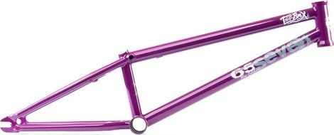 Cadre BMX Freestyle Total 657 10ème Anniversaire Violet