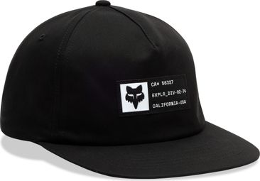 Casquette Fox Vision Ajustable Noir