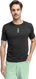 T-shirt cyclisme gravel homme Locust Noir