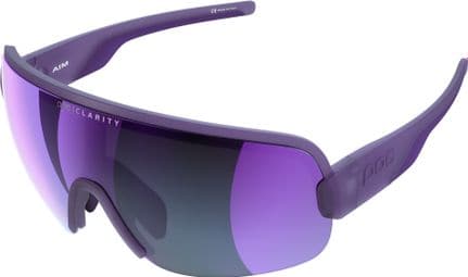 POC Aim Purple Translucent Goggles - Clarity Define/Purple Mirrored Lenses