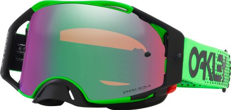 Oakley Airbrake MX Moto Green / Prizm Mx Jade Iridium Goggle / Ref: OO7046-D4