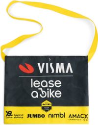 Musette Team Visma | Lease a Bike Zwart/Geel 2026