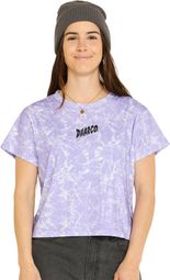 T-Shirt Crop Top DHaRCO Violet Femme