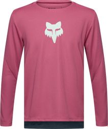 Fox Ranger Berry Red Langemouwen Shirt voor Kinderen