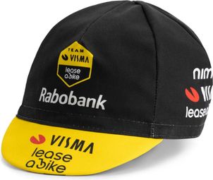 Casquette de Course Team Visma | Lease a Bike Noir/Jaune 2026