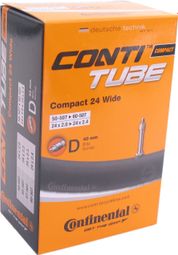 Continental Chambre À Air 24 Compact Wide - 50/60-507 - Dv40Mm Valve