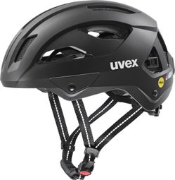 Casque Ville Uvex City Stride Mips Hiplok Noir