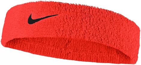 Bandeau éponge Nike Swoosh Headband Rouge