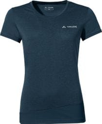 Women's T-Shirt Vaude Sveit Shirt Blue