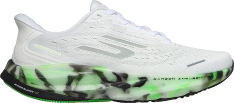 Skechers Slip-ins Aero Spark Glow in the Dark Laufschuhe, Weiß/Grün, Damen