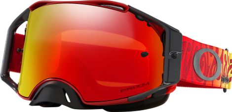 Oakley Airbrake MX Black Splatter Goggle / Dark Grey / Ref: OO7046-E4