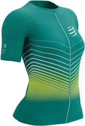 Compressport Tri Postural Aero SS Top W Green