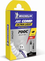 Tubo Michelin AirComp ultraleggero 700 mm Presta 80 mm