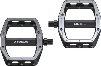 Paire de Pédales Plates Trek Line Pro Noir