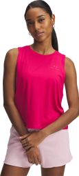 Camiseta corta Under Armour Vanish Energy rosa para mujer