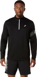Men's Black Asics Icon 1/2-Zip Top