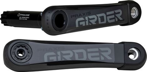 Praxis Girder Carbon Direct Mount Cranks (Without Case) Black