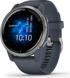 Orologio GPS Garmin Venu 2 Argento / Blu