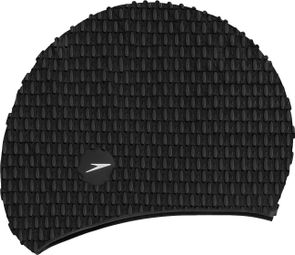 Speedo Bubble Swim Cap Black