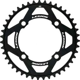 Couronne LEGION | Aluminium 7075 | 4 Vis | Noir