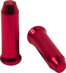 Elvedes Cable Endcaps 2.3 mm Aluminium Red (x10)