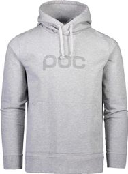 Sweat à Capuche Poc Hood Gris Melange