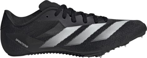 Zapatillas de atletismo unisex adidas Performance Sprintstar Negro Blanco