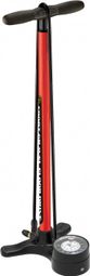 Lezyne Sport Gravel Drive Floor Pump (Max 100 psi / 6.9 bar) Fire Red