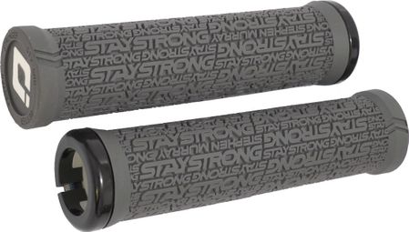 Coppia di manopole Odi Stay Strong Reactiv 135mm Grigio/Nero