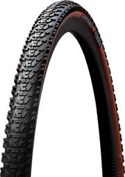 Pneu Gravel Hutchinson Tundra 700 mm Tubeless Ready Souple Hardskin Bi-Compound Flancs Beiges Tan