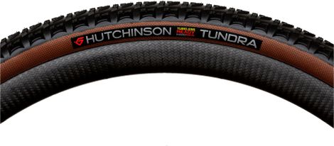 Pneu Gravel Hutchinson Tundra 700 mm Tubeless Ready Souple Hardskin Bi-Compound Flancs Beiges Tan — vue 4