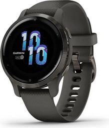 Reloj GPS Garmin Venu 2S gris oscuro / negro