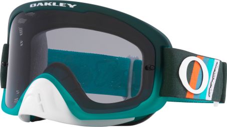 Oakley O-Frame 2.0 PRO MTB Troy Lee Design Hunter Green Stripes / Dark Grey Gläser / Ref: OO7117-17