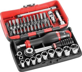 FACOM Coffret compact de serrage 1/4  + Set de vissage 38 outils R2NANOPB