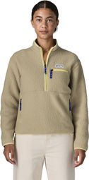 Patagonia Retro Pile Marsupial Fleecejacke für Damen, grau