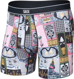 Boxer Saxx Daytripper Comfort Stretch Rosa/Multicolore da uomo