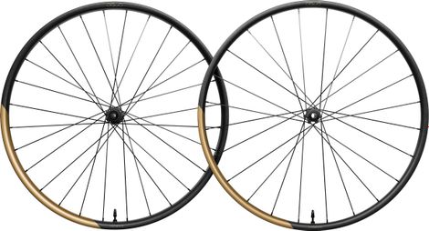 Oquo Mountain Performance MP30LTD 29'' Wheelset | Boost 15x110 - 12x148 mm | Center Lock | Black Metallic Golden Sand Matt