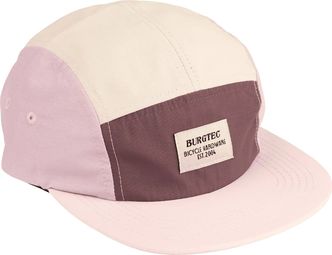 Casquette Burgtec Courier Five Panel / Pink Lemonade / Rose Beige