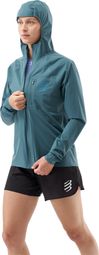 Compressport Tempest Waterdichte Jas Blauw Dames
