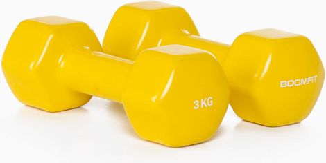 Haltères en Vinyle 3Kg (Paire) - BOOMFIT