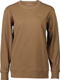 Women's Poc Poise Sandstone Jasper Brown Sweatshirt