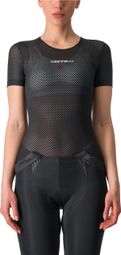 Kurzarm Trikot Women Castelli Pro Mesh Schwarz