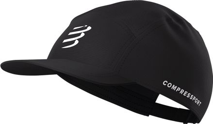 Compressport 5-panel pet, zwart