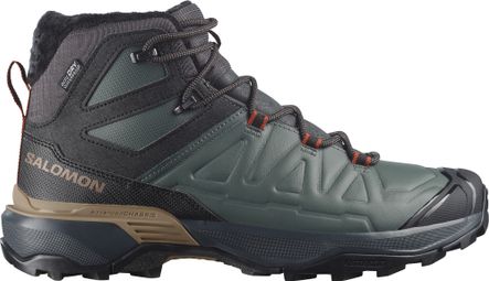 Chaussures de Randonnée Salomon X Ultra Snowpilot Waterproof Vert/Noir Homme