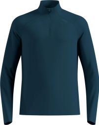 Jersey Odlo Essential Ceramiwarm con media cremallera, azul, para hombre