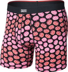 Boxer Saxx Vibe Xtra Soft Comfort rosa/nero da uomo