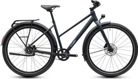 Bicicleta de fitness Cube Editor Pro FE Trapeze con Shimano Alfine 8V, correa de 700 mm, azul noche 2027