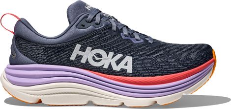 Damesschoenen Hoka Gaviota 5 Running Shoes Blue/Rose