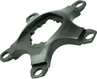 Praxis spider for direct mounting crankset 110 BCD Black